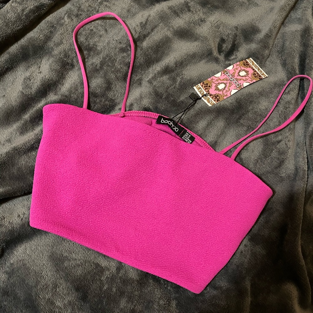 Hot pink top